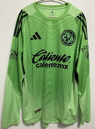 Verde América Portero Versión Jugador Manga Larga