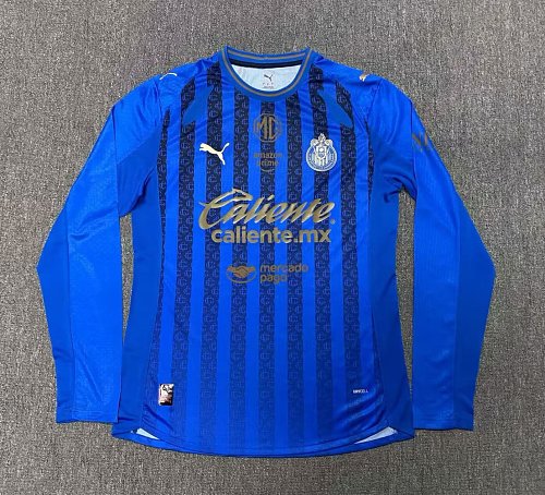 Chivas Tercer Uniforme Versión Jugador Manga Larga