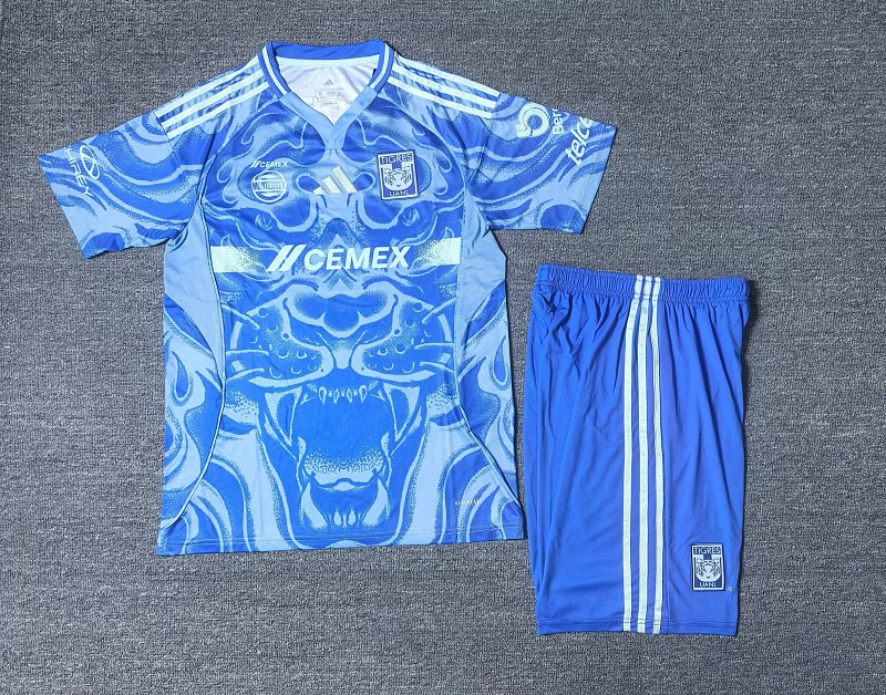 25 Azul Tigres Visitante Niño