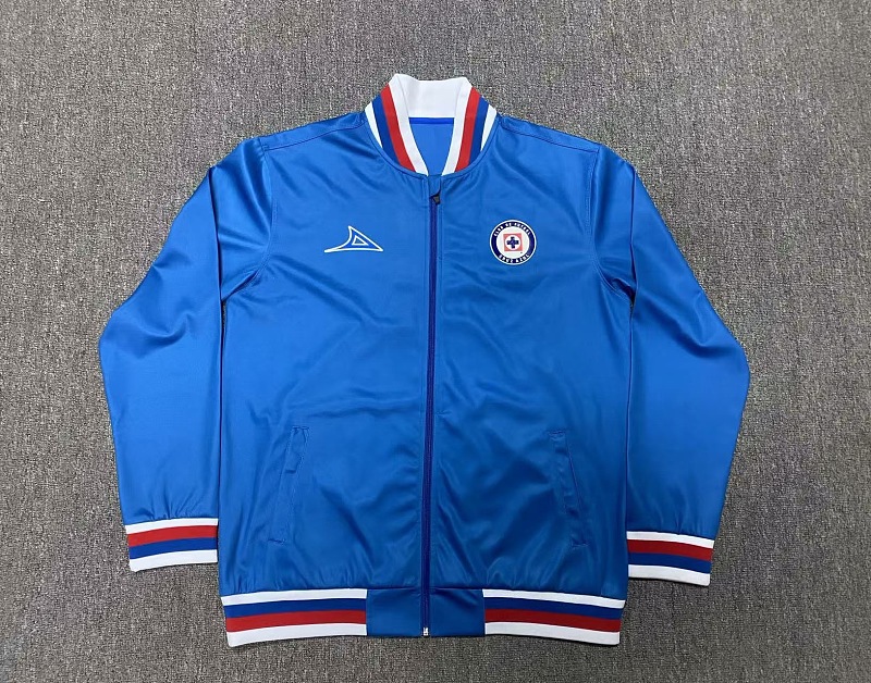 26 Cruz Azul Chaqueta cierre largo