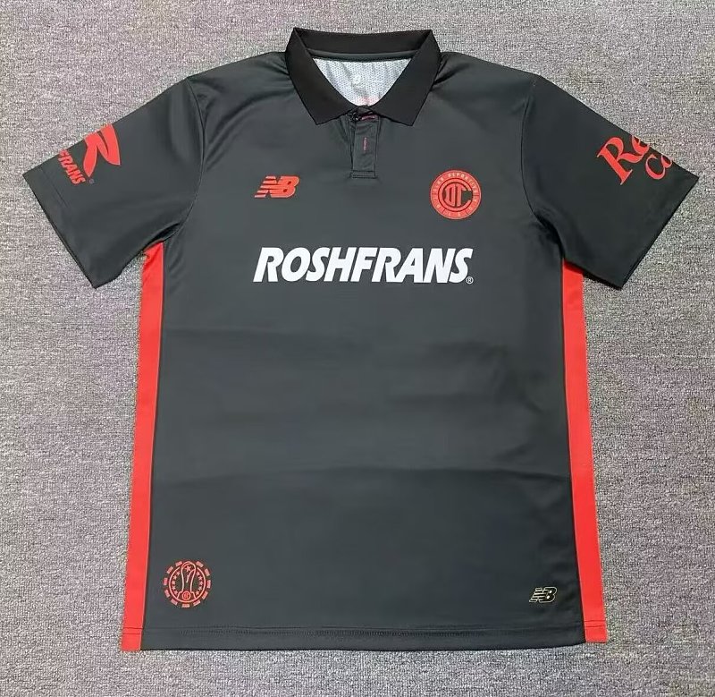 25 Negro Toluca Tercer Uniforme Jugador