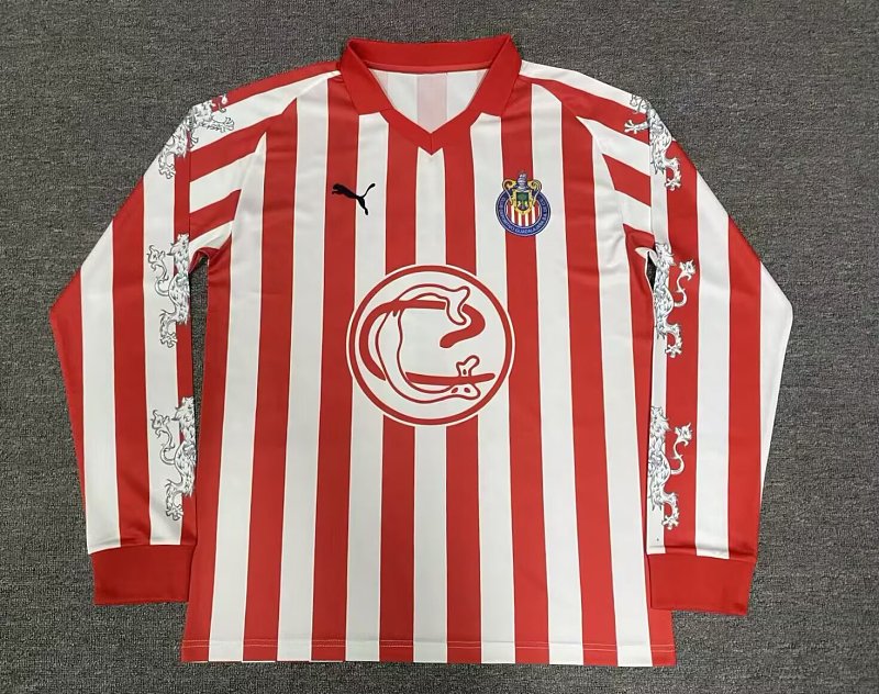 25 Chivas Edición Especial Jugador Manga Larga