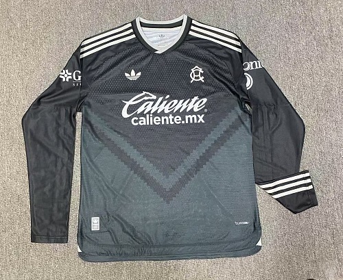 Gris América Tercer Uniforme Versión Jugador Manga Larga