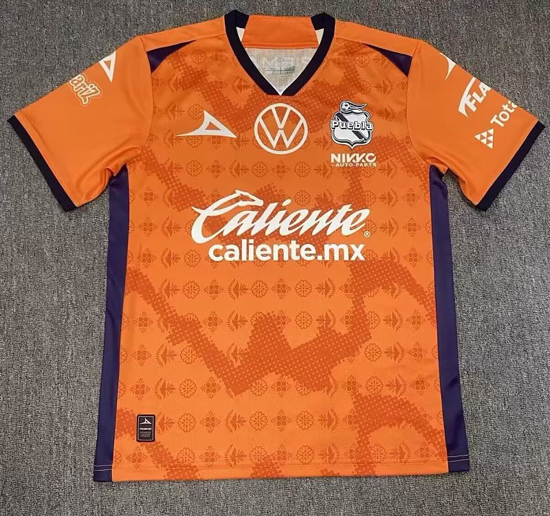 25 Naranja Puebla Tercer Uniforme Jugador