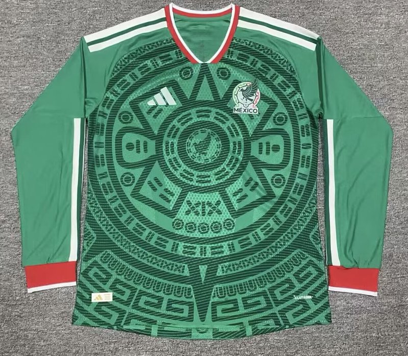 26 México Local Jugador Manga Larga