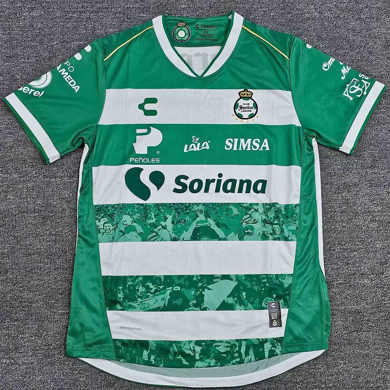 252 Verde Blanco Santos Local Jugador